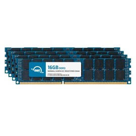 OWC 64GB (4x16GB) DDR3 1600 PC3-12800 CL11 2Rx4 240-pin 1.5V ECC Registered RDIMM Memory RAM Module Upgrade Kit Compatible with Supermicro SuperServer Series 1017GR 1017R