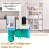 Niechase W10238100 Fridge Solenoid Water Inlet Valve, 20W 110/120V 50/60HZ,