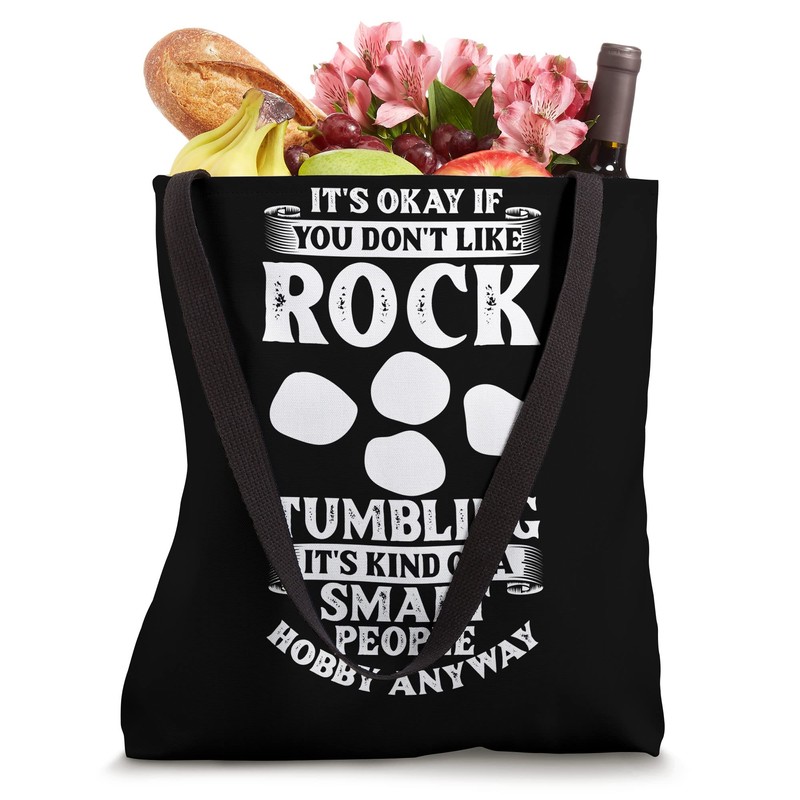 Rock Tumbling Stone Polish Kit Beginner Machine Tote Bag