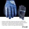 FIVE GLOVES XR Pro Cycling Gloves, Unisex Racing and Riding