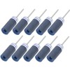 OHPHCALL Sanding Stick 320 Grit 10pcs Sandpaper Polished Rods Sponge