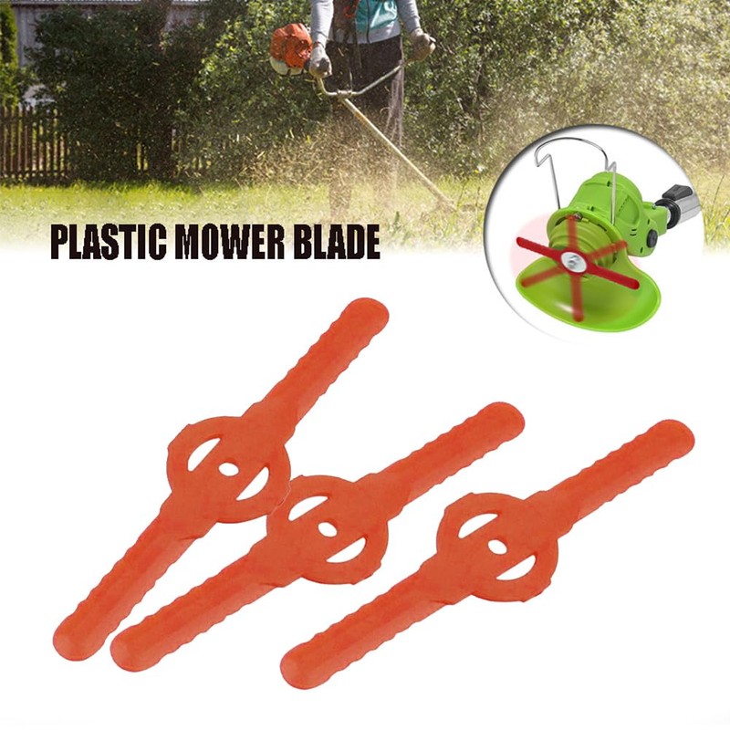JTMM String Trimmer Head Blades Replace(36PCS) Plastic Cutter Blades Replacement