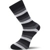 Cob Stallion- Multi-Stripe Men's Socks, Multicoloured Black Socks for Men,