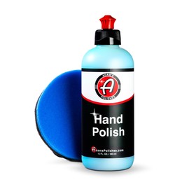 Adam’s Hand Polish Paint Revive | Ultimate Top Coat Polish & Glaze Infused with Polymer Protection Wax Sealant | Correct, Finish, Protect New Mirror Like Finish All-in-One Formula (12oz)