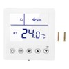 Digital Thermostat Ventilation Function Accurate LCD Display Air Conditioning Temp