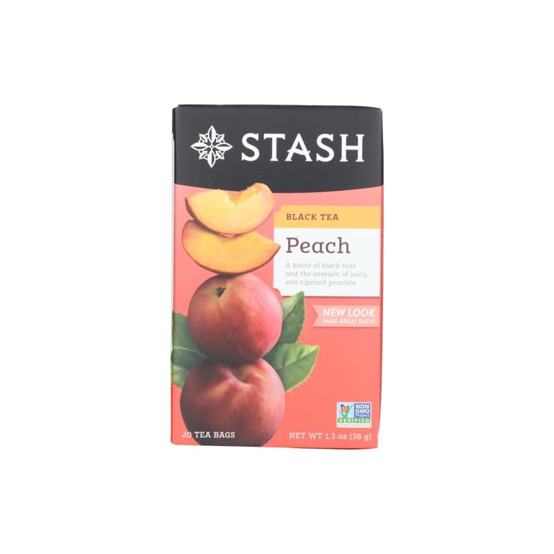 Stash Tea Peach Tea, 20 ct, 2 pk