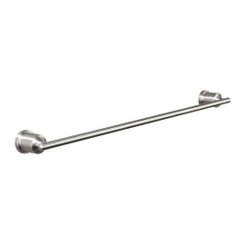 Brush Nickel 24 Inch Towel Bar Racks for Bathroom Towel Holder 304 Stainless Steel Bath Towel Bar Wall Mounted Towel BarColor: Nickel-24 inch