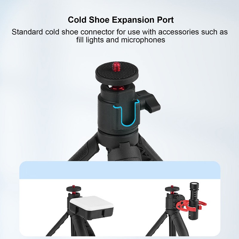 Camera Extension Pole Tripod Aluminum 360 Degree Rotation Extendable 1/4