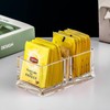 Yakri Small Acrylic Tea Bags Holder Coffee Sugar Bag Case