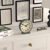 NEWGATE® Theatre Mantel Clock - Silent Sweep 'No Tick' Mantel
