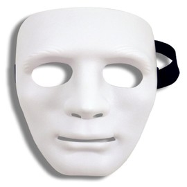 ADULT I ROBOT MOVIE SONNY DELUXE FACE MASK (WHITE)
