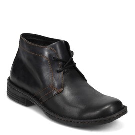 Born Harrison Black Full Grain Men's Lace-up Boots