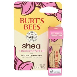 Burts Bees - Bálsamo labial con aceite de maracuyá de karité, 0.34 onzas