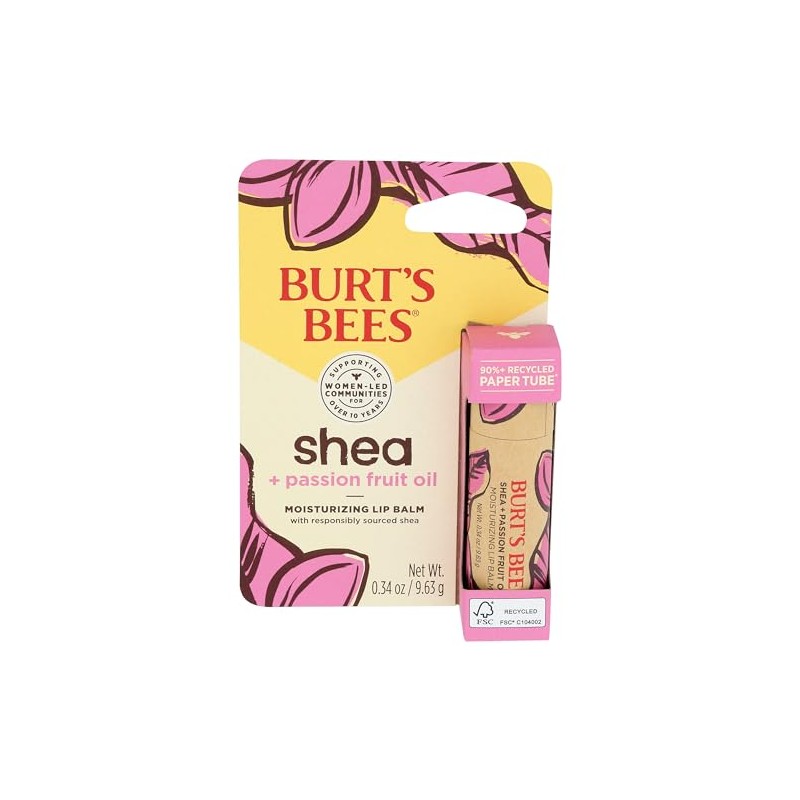 Burts Bees - Bálsamo labial con aceite de maracuyá de