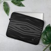Black H Stripes BeSculpt Laptop Sleeve 2 - Size: 15″