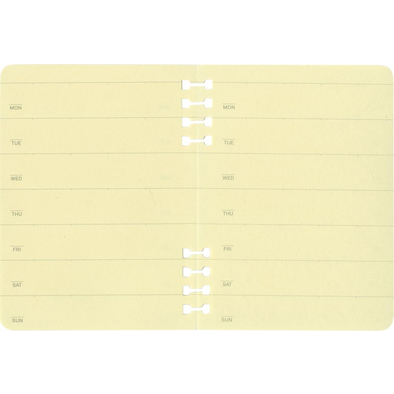 Delphonics Rolburn Flexible Diary Refill Free Horizontal M