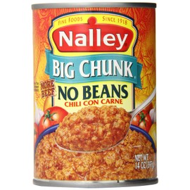 Nalley Chili Con Carne No Beans, 14-Ounce Cans (Pack of 6)