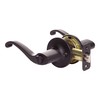 Design House 779231 Scroll Entry Door Lever Matte Black