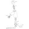 Toto Single Water Faucet (Pedestal Faucet) for General and Cold