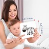 50 Pages Visual Stimulation Flashcards, 25 PCS Black and White