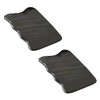 Beavorty 2pcs Natural Black Horn Gua Sha Scraping Plate for