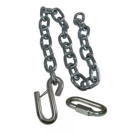 Rigid Hitch Boat Trailer Bow Chain (BC-250) 3/16" x 24" With 1/4" Quick Link
