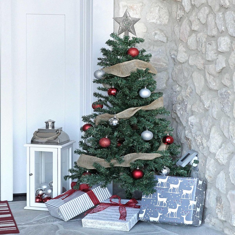 Punched Star Tree Topper 5.5"