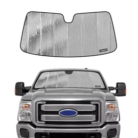 Pigenius Windshield Sunshade for Ford F-250/F-350 2008-2016 Front Window Shade - AstraGuard