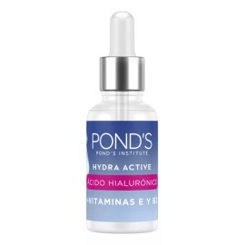 POND'S Sérum Booster Facial Ácido Hialurónico, Vitaminas E y B3, para lucir una piel hidratada y fresca 30 g