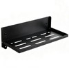 OPSELU Small Folding Metal Shelf with Hooks, Fold-up Wall Shelf,