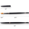 SILPECWEE 1Pc Ombre Nail Brush, Acrylic Nail Art Gradient Painting