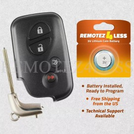 Remotez4less For 2010 2011 2012 2013 2014 Lexus LS460 Replacement Remote Smart Key Fob 5290