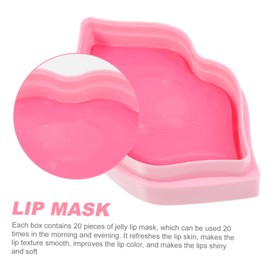 BIUDECO 20pcs Hydrating Lip Mask Bulk Sleeping Lip Masks Moisturizing Lip Patchwa for Dry Lips