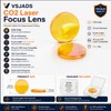 VSJADS CO2 Laser Lens, 20mm 101.6mm FL CVD ZnSe AR