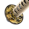 EZAUTO WRAP 20cm Gold Black Shift Knob Samurai Sword Alloy