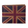 Mala Leather RFID Blocking Union Jack Leather Wallet with Coin