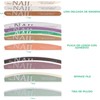 12 Piezas Limas para Uñas Lima de Uñas Kit de