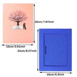 3D Romantic Card, 3D Greeting Card Wedding, Greeting Card Wedding Card, 3D Pop Up Greeting Card, Romantic 3D Card, Pop Up Greeting Card with Flowers, Valentine's Day Cards, for Wedding Card A