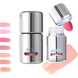 Aztk Rubor Líquido, Rubor Líquido Jelly Color, Rubor Para Mejillas, Rubor En Loción Con Cabezal De Esponja, Alta Pigmentación, Larga Duración, Resistente Al Agua, Acabado Mate, 5 Ml (Jc05)