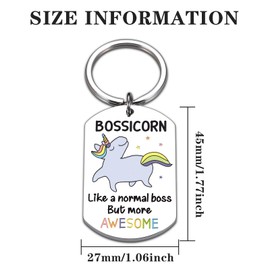 Christmas Party Gift for Women-Stocking Stuffers for Boss Lady,Santa Swap Gift Exchange Keychains,White Elephant Gift for Coworker,Secret Santa Gifts for Female, Birthday Appreciation Gifts for Her