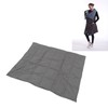 USB Heated Blanket Dark Grey 3 Temp Modes 52x43in Soft