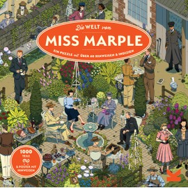 The World of Miss Marple: A 1000-Piece Jigsaw Puzzle, Yellow