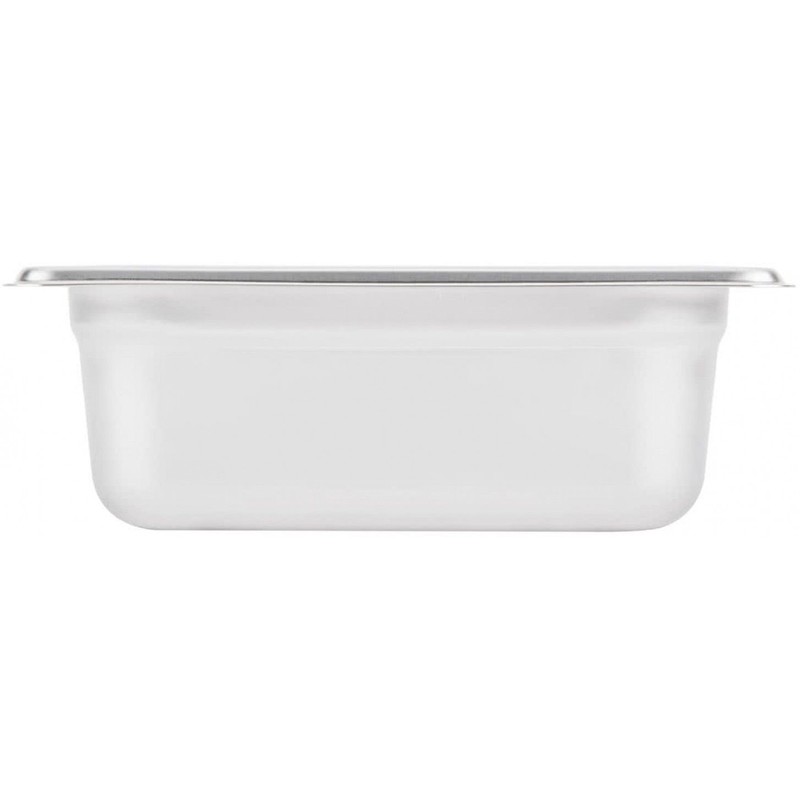 Inserto Contenedor Acero Inoxidable Sexto de 2.5 Pulgadas de Profundidad