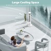 Antarctic Star Tower Fan Portable Floor Fans 85°Oscillating Fan 36''
