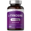 L-Tyrosine 1000mg Supplement | 120 Capsules | High Strength Free