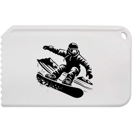 Azeeda 'Snowboarder' Plastic Ice Scraper (IC00037325)