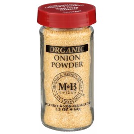 Morton & Bassett  Organic Morton Onion Powder  2.3 Oz