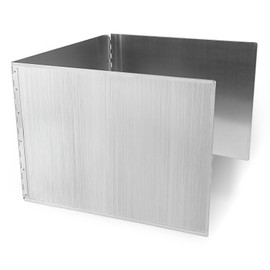 3 Sided Oil Splatter Guard, Upgrade Stainless Steel Anti Splatter Shield for Stove Top Cooktop, Foldable Grease Splatter Screen Oil Barrier, 15.7" x 11.8" (H)