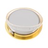 MovFlax 1-1/2 Inch (37 mm) Round mini Quartz Clock Insert