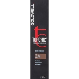 Goldwell Topchic hair dye, 1 tube (1 x 60 ml). 60ml Blue Black